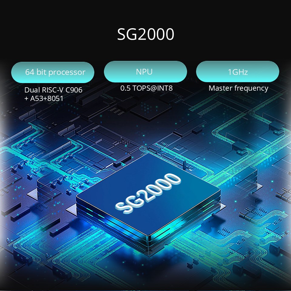 Linux Learning için SG2000 Geliştirme Kurulu, RISC-V C906 ARM